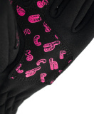 Reusch Kiddy 6385174 7720 black pink 2